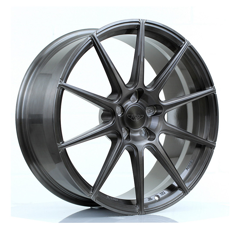 JUDD (FORGED) T311R 20x9 CUSTOM PCD ET20 to 45 HAND BRUSHED TITANIUM (Load Rated 1kg) www.srbpower.com