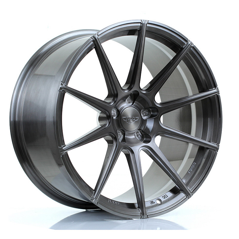 JUDD (FORGED) T311R 20x10.5 5x120 ET45 HAND BRUSHED TITANIUM (Load Rated 0) www.srbpower.com