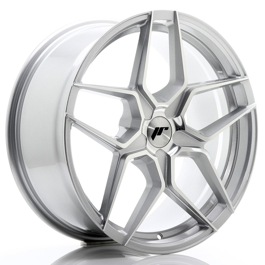 JR Wheels JR34 19x8.5 ET40 5x112 74.1mm Silver Machined