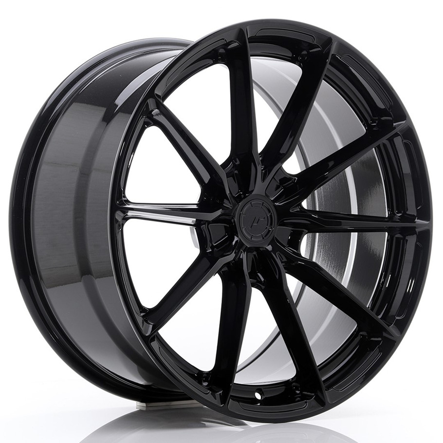 JR Wheels JR37 20x10 ET45 5x112 72.6mm Gloss Black