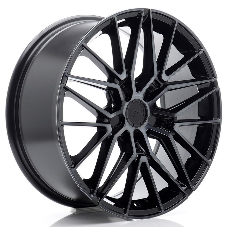 JR Wheels JR38 18x8 ET35 5x114.3 72.6mm Black Machined