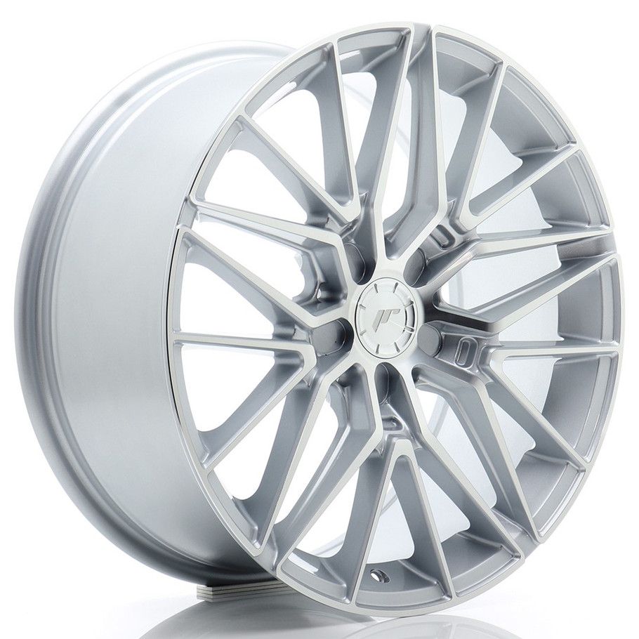 JR Wheels JR38 18x8 ET42 5x114.3 72.6mm Silver Machined