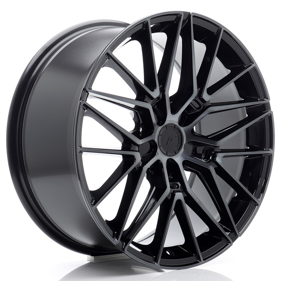 JR Wheels JR38 19x8.5 ET45 5x114.3 72.6mm Black Machined