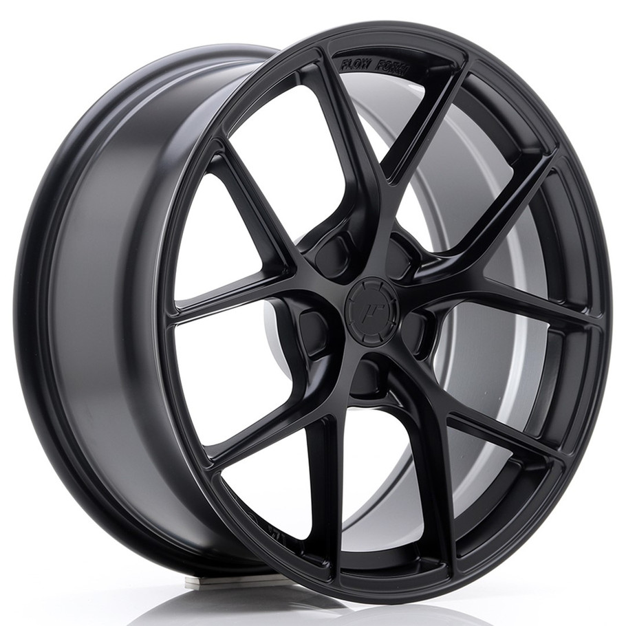 JR Wheels SL01 18x8 ET40 5x120 72.6mm Matt Black