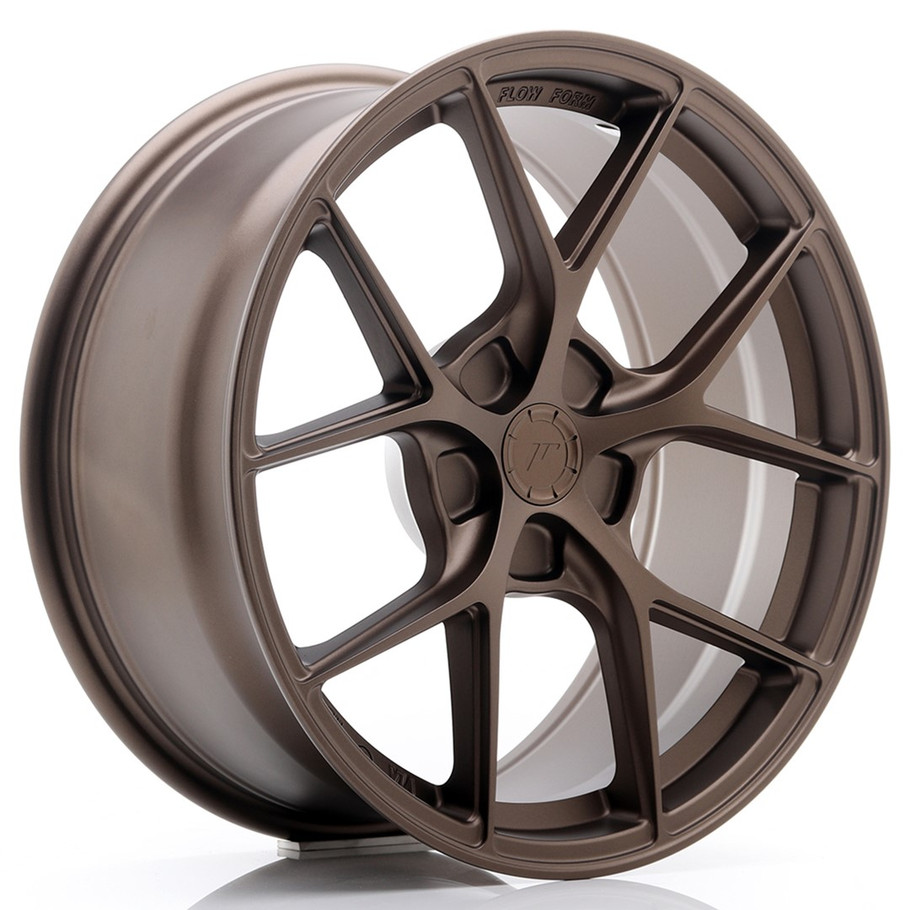 JR Wheels SL01 18x8 ET40 5x120 72.6mm Matt Bronze