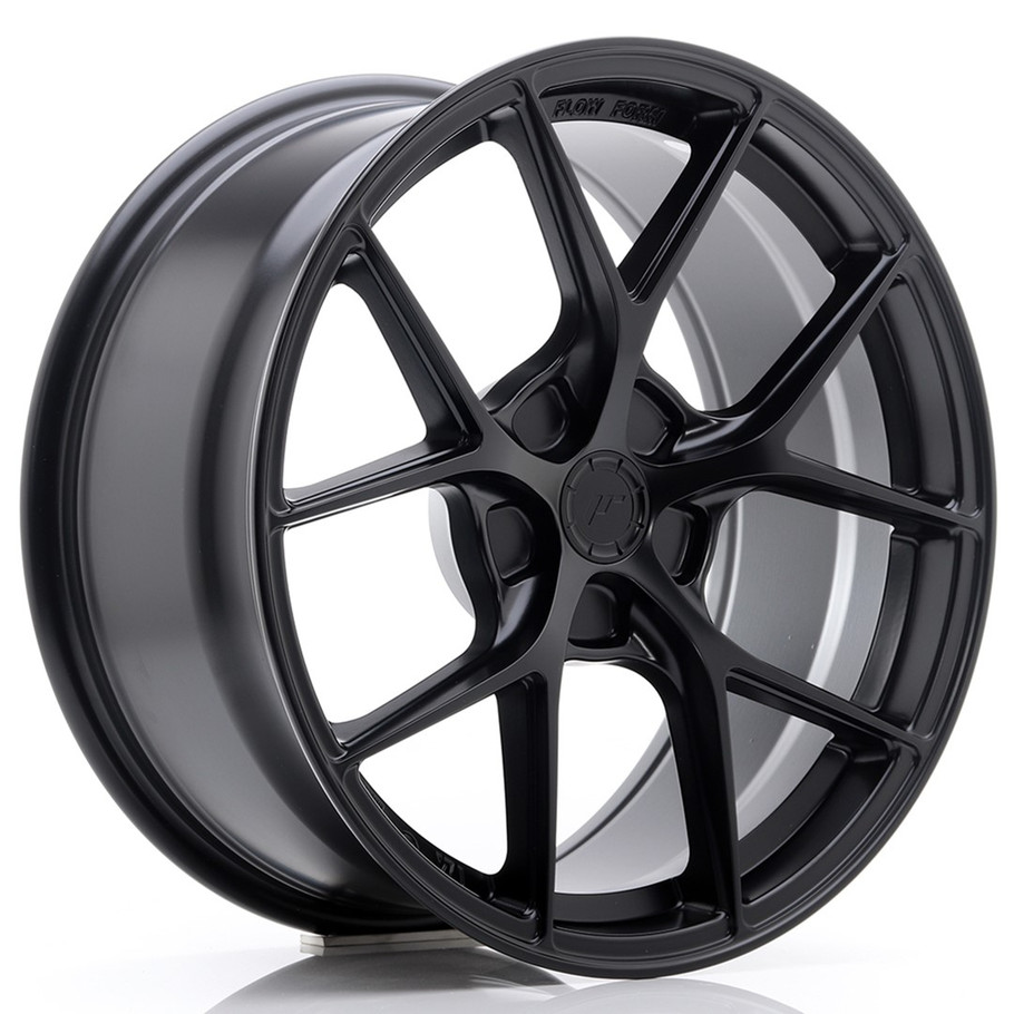 JR Wheels SL01 18x8.5 ET35 5x120 72.6mm Matt Black