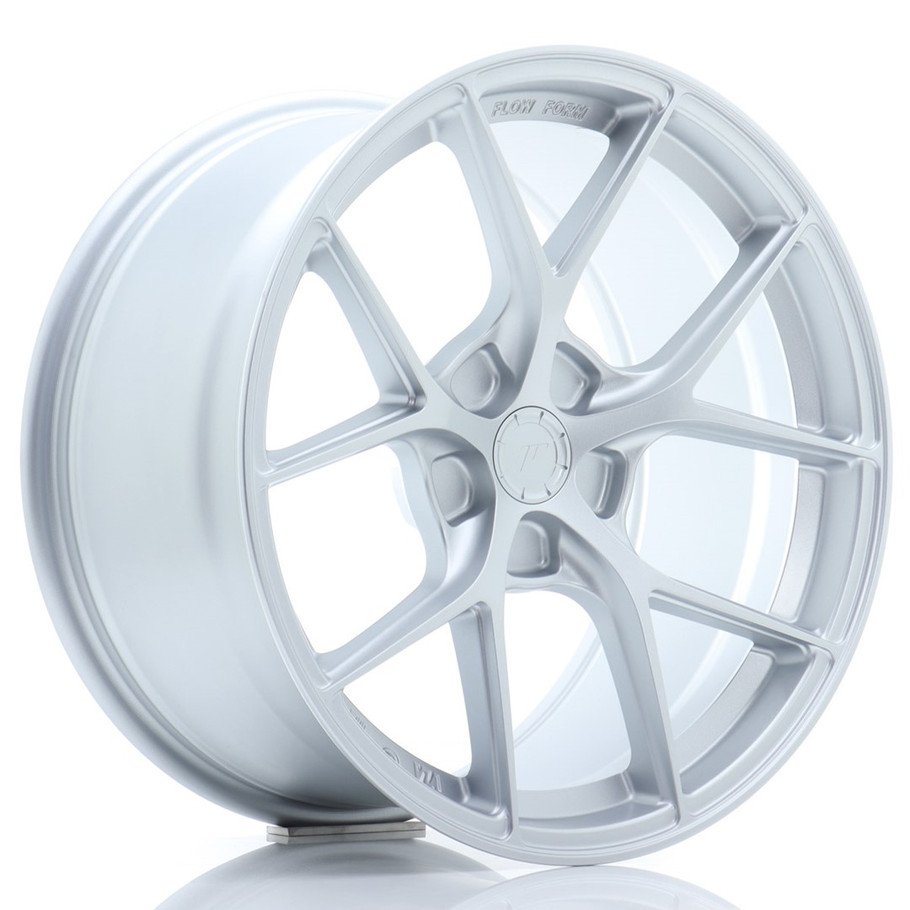 JR Wheels SL01 18x9.5 ET25 5x120 72.6mm Matt Silver