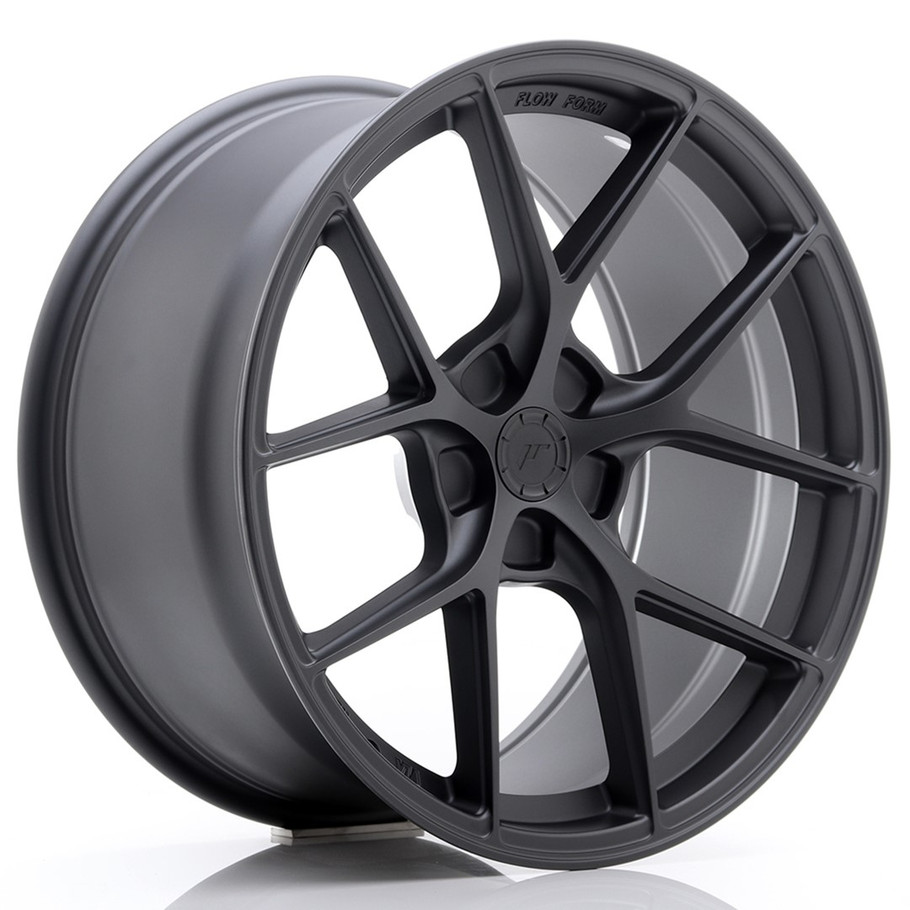 JR Wheels SL01 19x9.5 ET35 5x120 72.6mm Matt Gun Metal