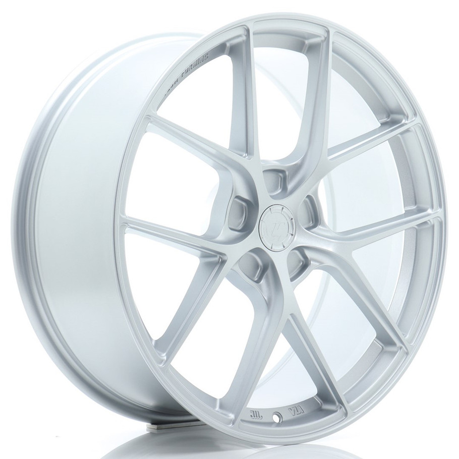 JR Wheels SL01 20x9 ET45 5x112 72.6mm Matt Silver