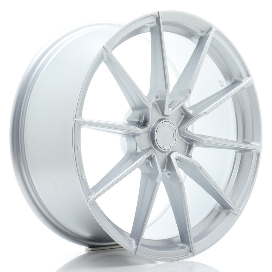 JR Wheels SL02 19x8.5 ET35 5x120 72.6mm Matt Silver
