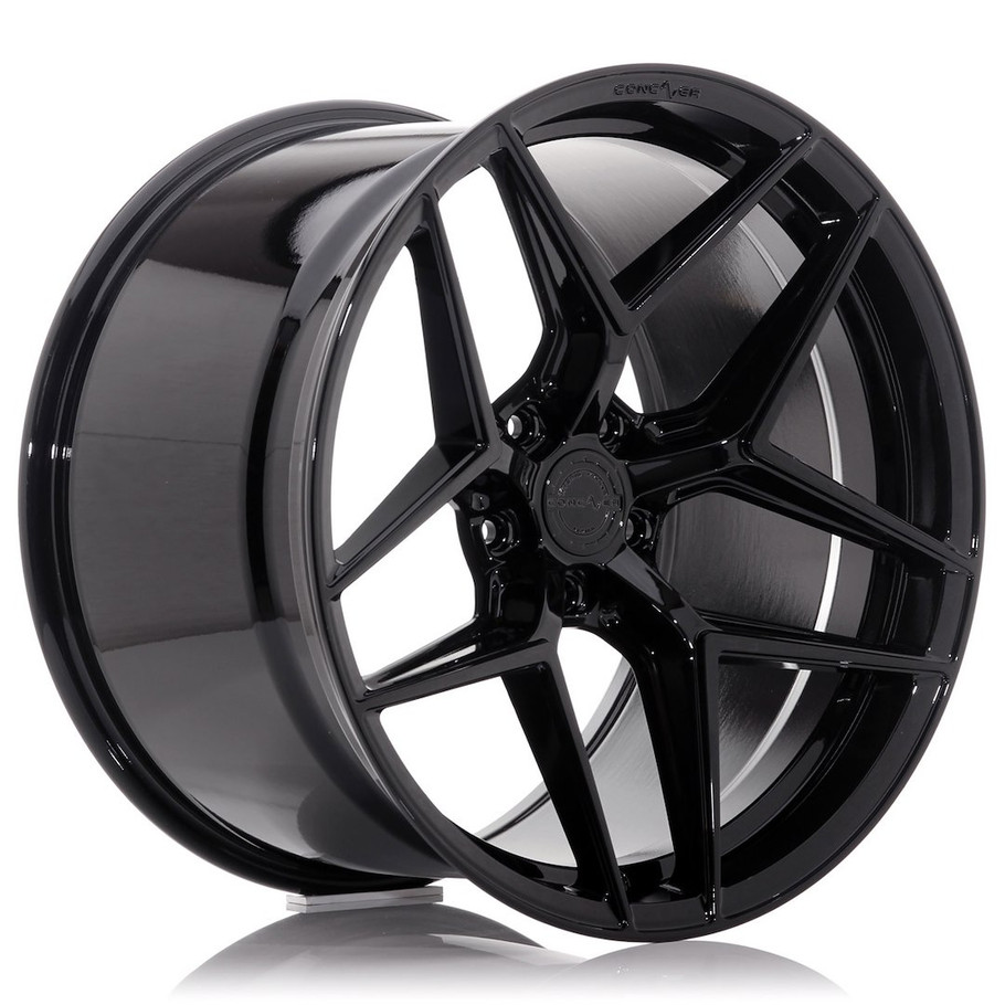 Concaver CVR2 22x10.5 ET10-46 CUSTOM PCD 74.1mm Platinum Black
