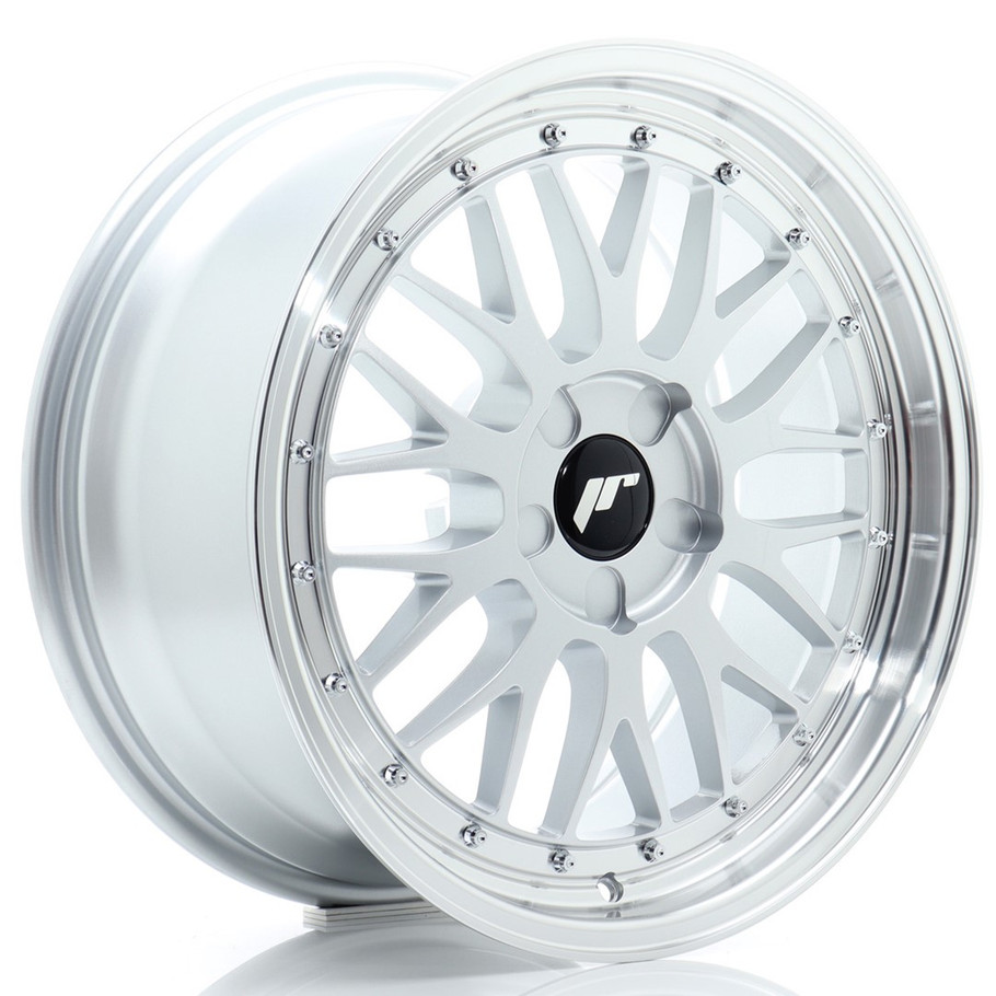JR Wheels JR23 18x8 ET40 5x112 72.6mm Hyper Silver