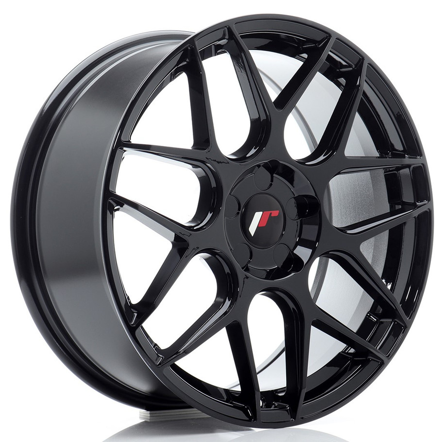 JR Wheels JR18 18x7.5 ET36 5x114.3 72.6mm Gloss Black