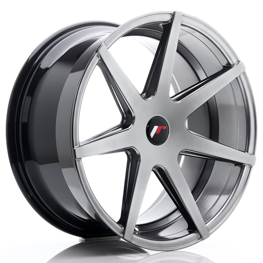 JR Wheels JR20 20x10 ET40 5x114.3 74.1mm Hyper Black