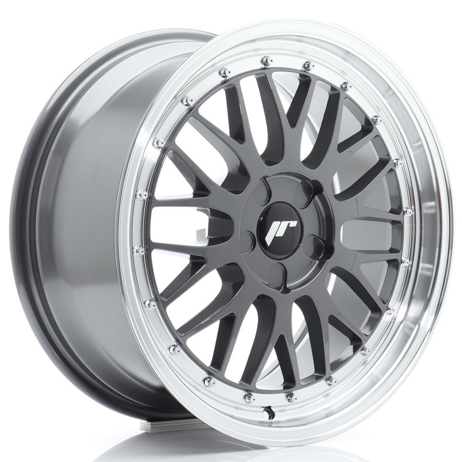 JR Wheels JR23 18x8 ET31 5x120 72.6mm Hyper Gray