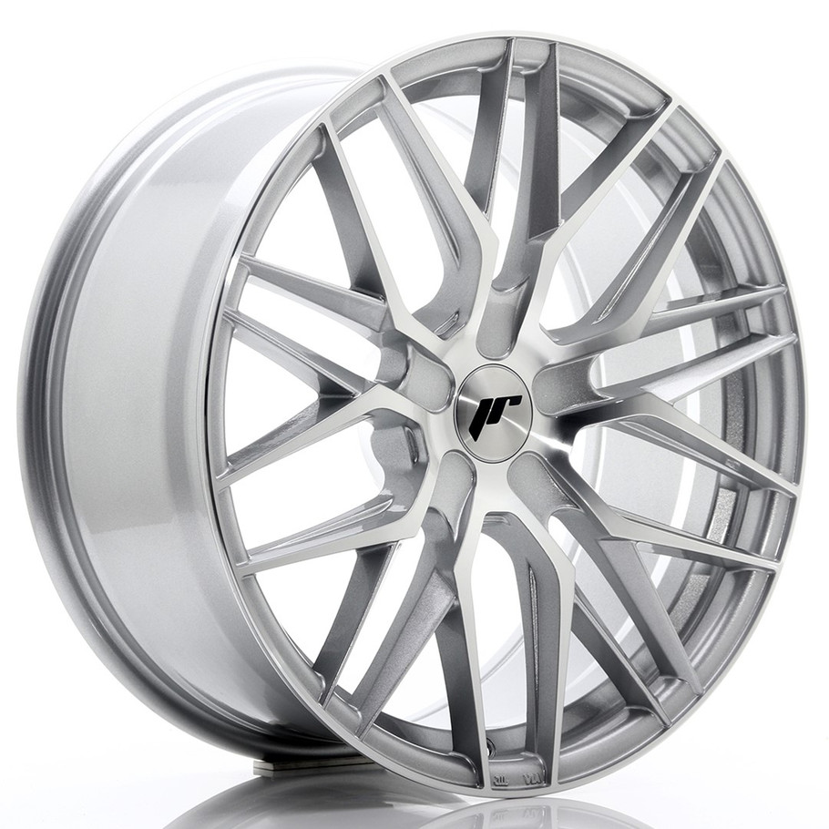 JR Wheels JR28 19x8.5 ET40 5x114.3 74.1mm Silver Machined