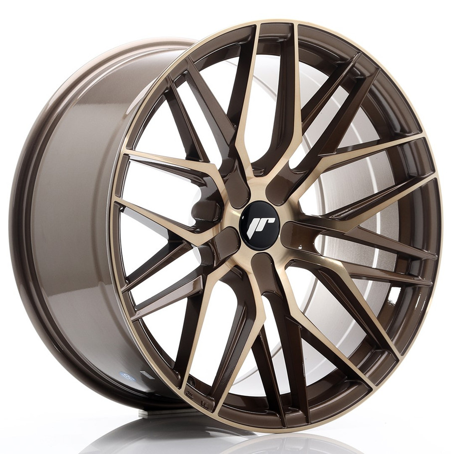 JR Wheels JR28 20x10 ET40 5x114.3 74.1mm Platinum Bronze
