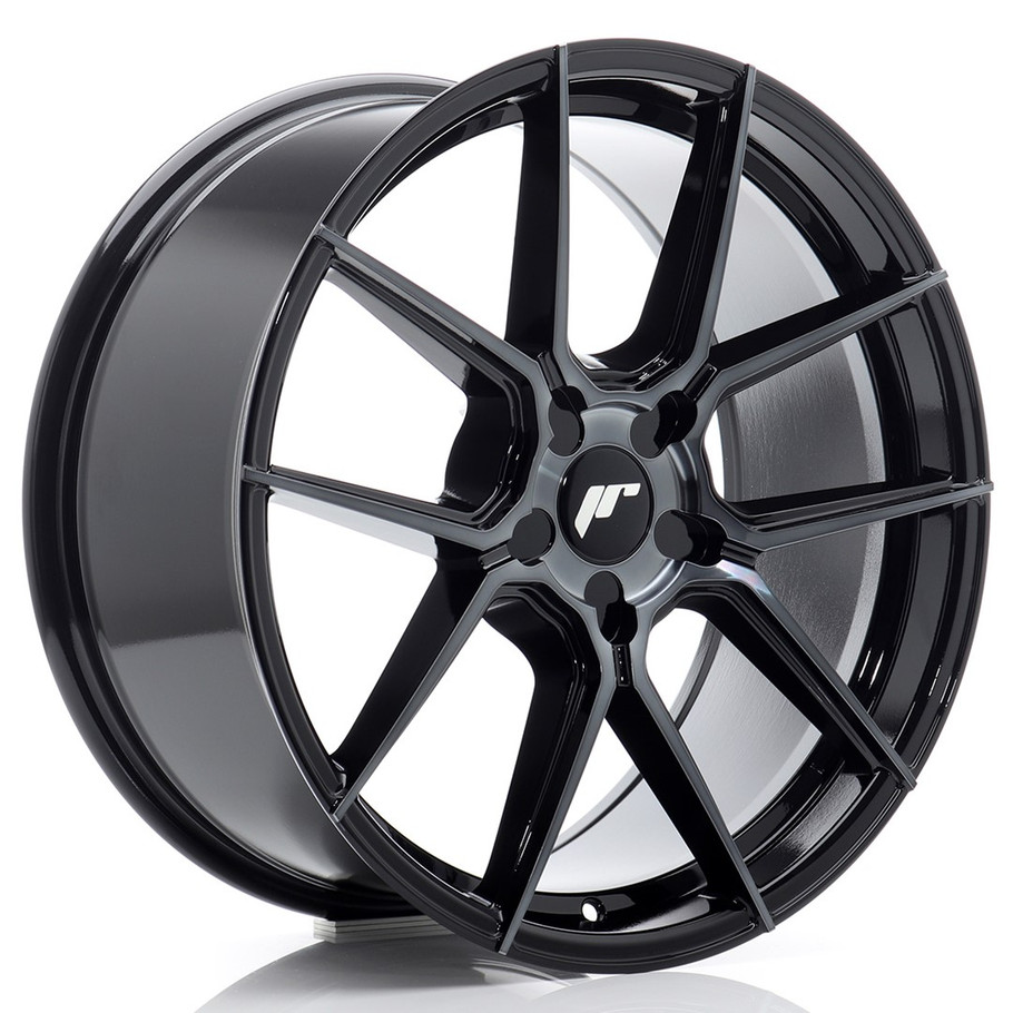 JR Wheels JR30 19x8.5 ET25 5x120 72.6mm Black Machined