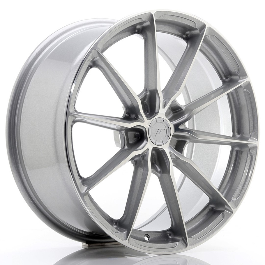 JR Wheels JR37 19x8.5 ET45 5x114.3 72.6mm Silver Machined