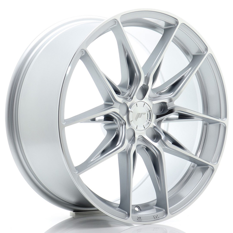 JR Wheels JR44 18x8 ET42 5x108 72.6mm Silver Machined