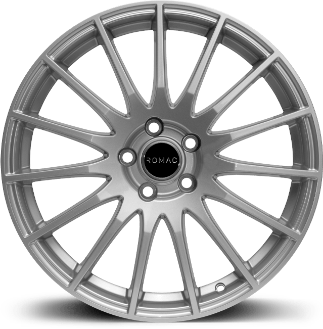 ROMAC PULSE 16x6.5 ET40 4x100 SILVER (Load 690kg) RMPUL F6475S