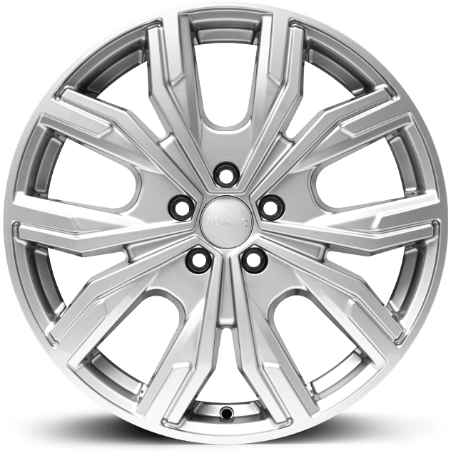 ROMAC TORQUE 16x6.5 ET40 5x108 SILVER (Load 1250kg) RMTOR F6677S
