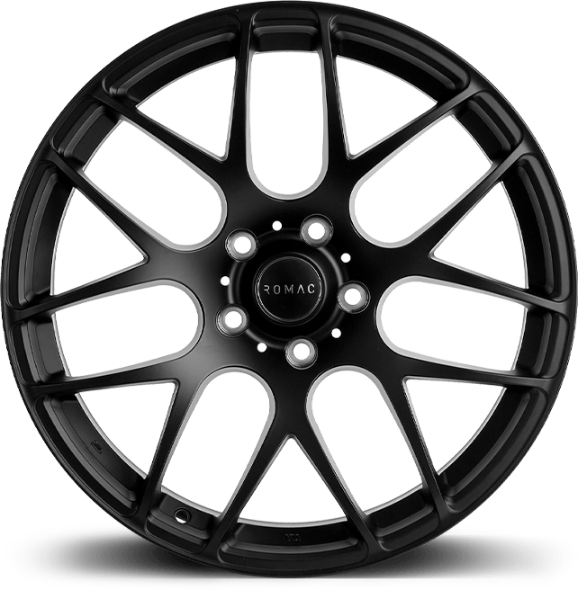 ROMAC RADIUM 18x8 ET42 5x114.3 SATIN BLACK (Load 690kg) RMRAD I8546SB
