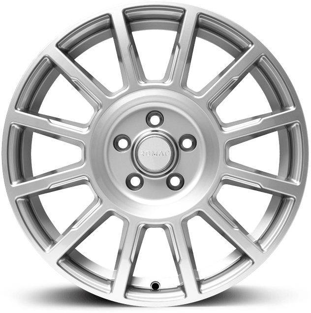ROMAC STEALTH 18x7.5 ET45 5x114.3 SILVER (Load 1250kg) RMSTE H8646S