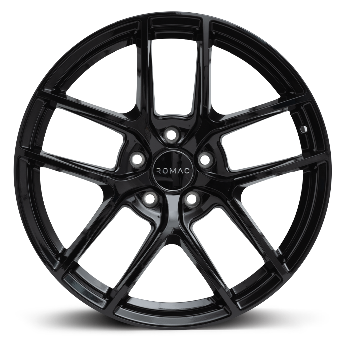 ROMAC DIABLO 20x10 ET40 5x120 GLOSS BLACK (Load 1000kg) RMDIA M0514GB