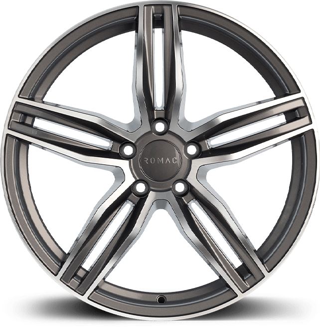 ROMAC VENOM 20x8.5 ET45 5x112 GREY/POLISH (Load 1000kg) RMVEN J0690GMF