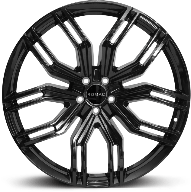ROMAC CATALINA 22x9.5 ET35 5x112 GLOSS BLACK (Load 1000kg) RMCAT L2450GB