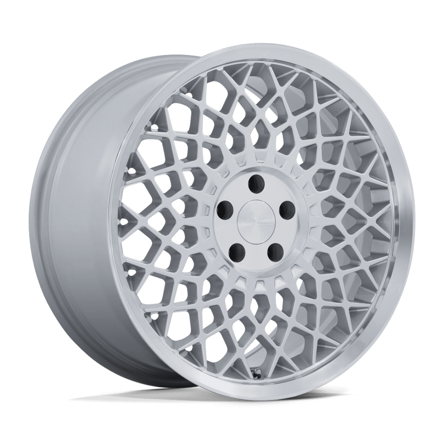 Rotiform RC212 CJJ 18x8.5 ET45 5x112 66.56mm GLOSS SILVER W/ MACHINED LIP (Load Rated 612kg)