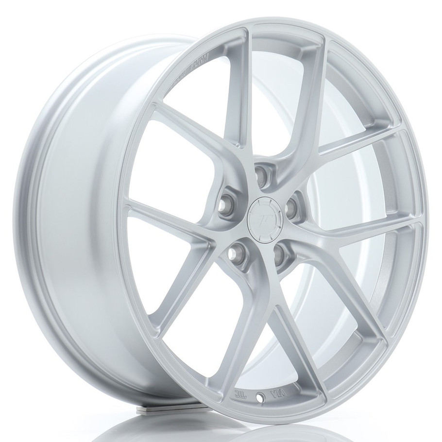 JR Wheels SL01 19x8.5 ET40 5x112 66.6mm Matt Silver