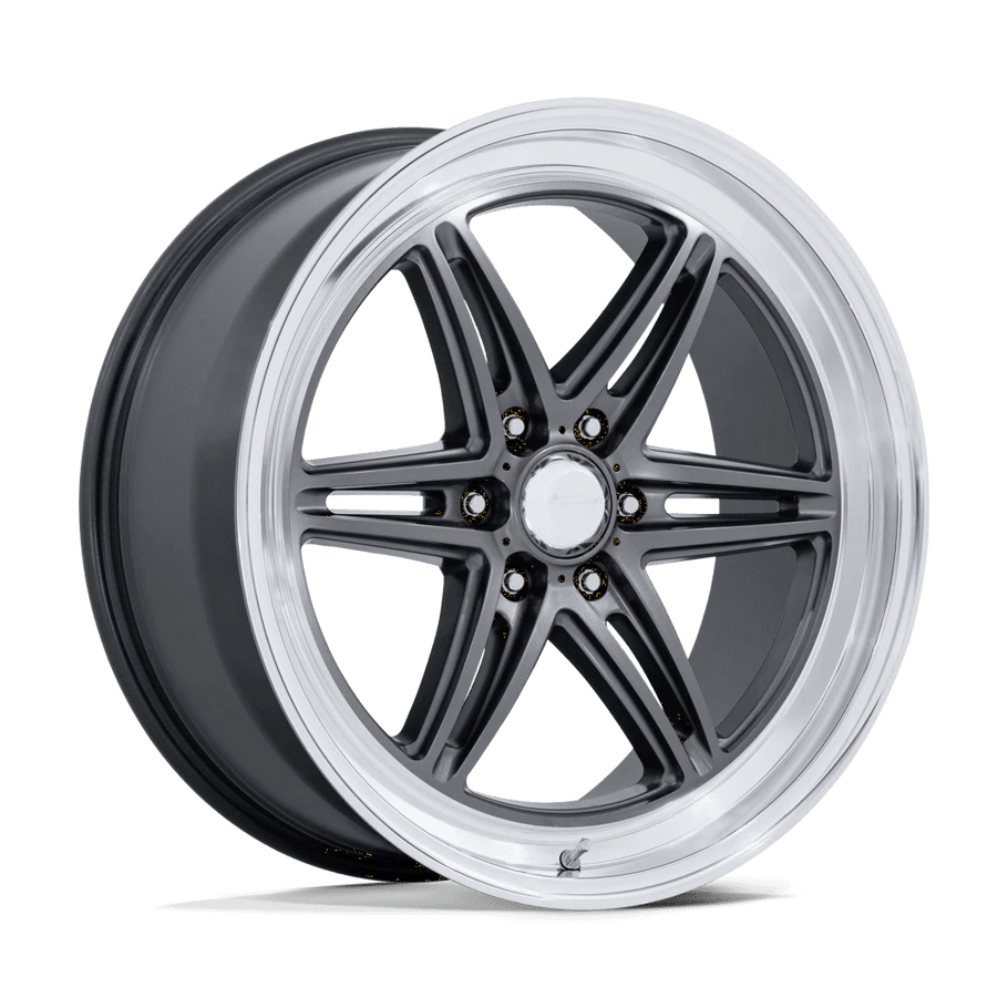 American Racing AR953 GROOVE 6 DRAG 17x10 ET38 6x135 87.10mm ANTHRACITE W/ DIAMOND CUT LIP (Load Rated 1134kg)