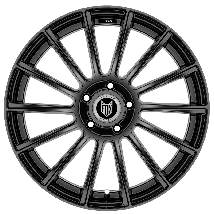 FOX MBM 19x8.5 ET45 5x112 GLOSS BLACK (Load 700kg) FXMBMJ9490B