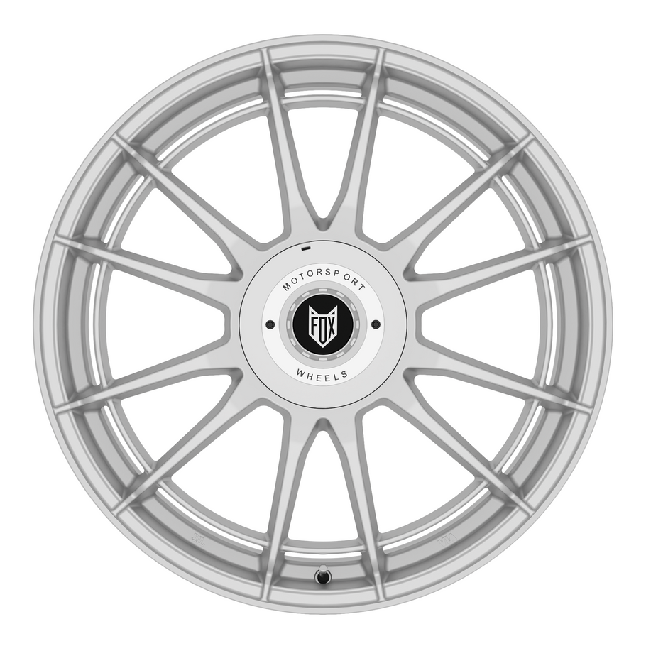 FOX VR4 16x6.5 ET38 4x100;Wheel PCD=4x108 SATIN SILVER (Load 690kg) FXVR4F637570SS