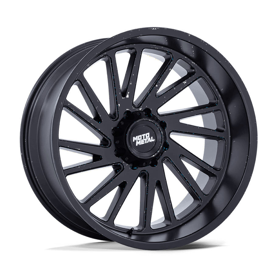 Moto Metal MO811 COMBAT 20x10 ET-18 8x165.1 125.10mm MATTE BLACK (Load Rated 1678kg)