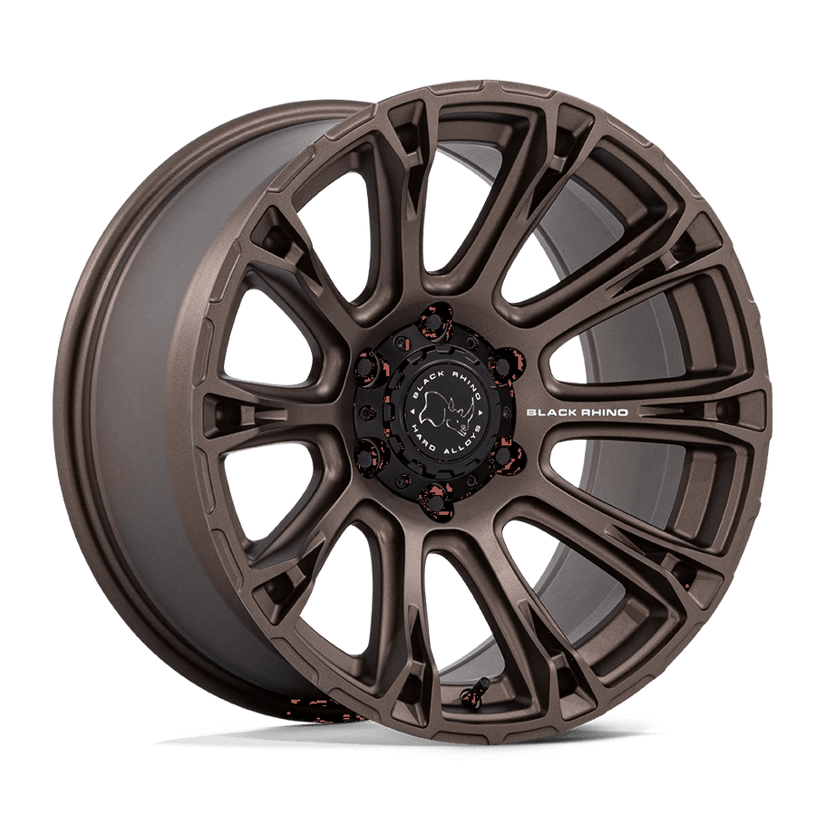 Black Rhino BR020 DIAMONDBACK 17x9 ET-12 5x127 71.50mm BURNT BRONZE (Load Rated 1247kg)