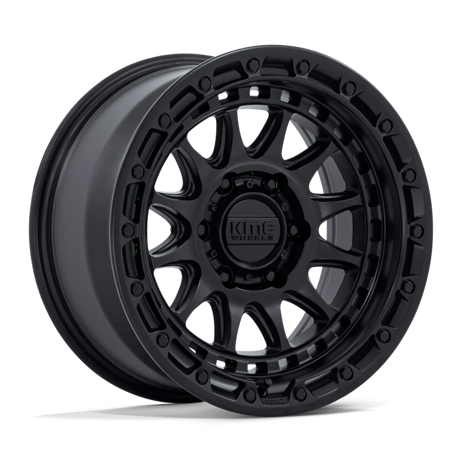 KMC KM556 CRUX 17x8.5 ET25 6x135 87.10mm BLACKOUT (Load Rated 1202kg)