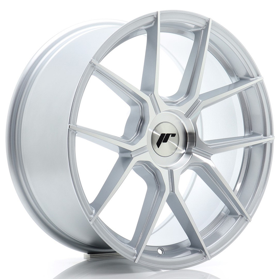 JR Wheels JR30 18x8.5 ET45 5x112 72.6mm Silver Machined