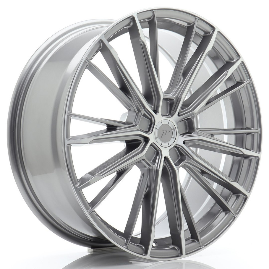 JR Wheels JR52 20x9 ET20-51 5H CUSTOM PCD 72.6mm Titanium Machined Face