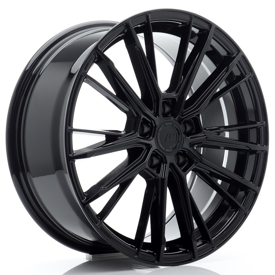 JR Wheels JR52 18x8 ET45 5x112 66.6mm Gloss Black