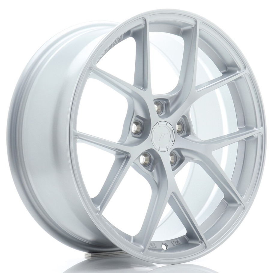 JR Wheels SL01 18x8 ET35 5x120 72.6mm Matt Silver - SL011880F15I3572MS1