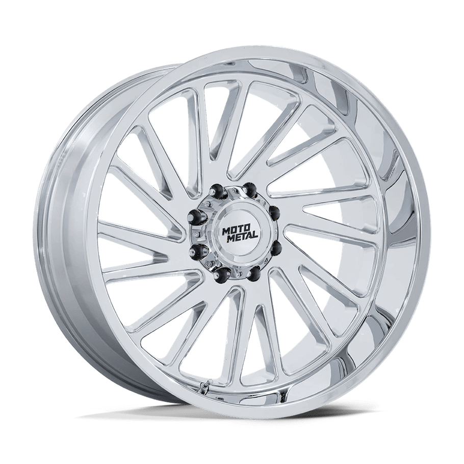 Moto Metal MO811 COMBAT 24x12 ET-44 8x165.1 125.10mm CHROME (Load Rated 1678kg)