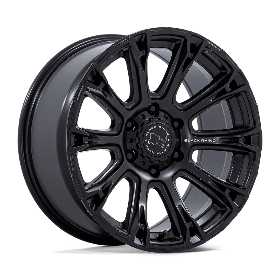 Black Rhino BR020 DIAMONDBACK 20x9 ET-12 5x127 71.50mm MATTE BLACK (Load Rated 1247kg)