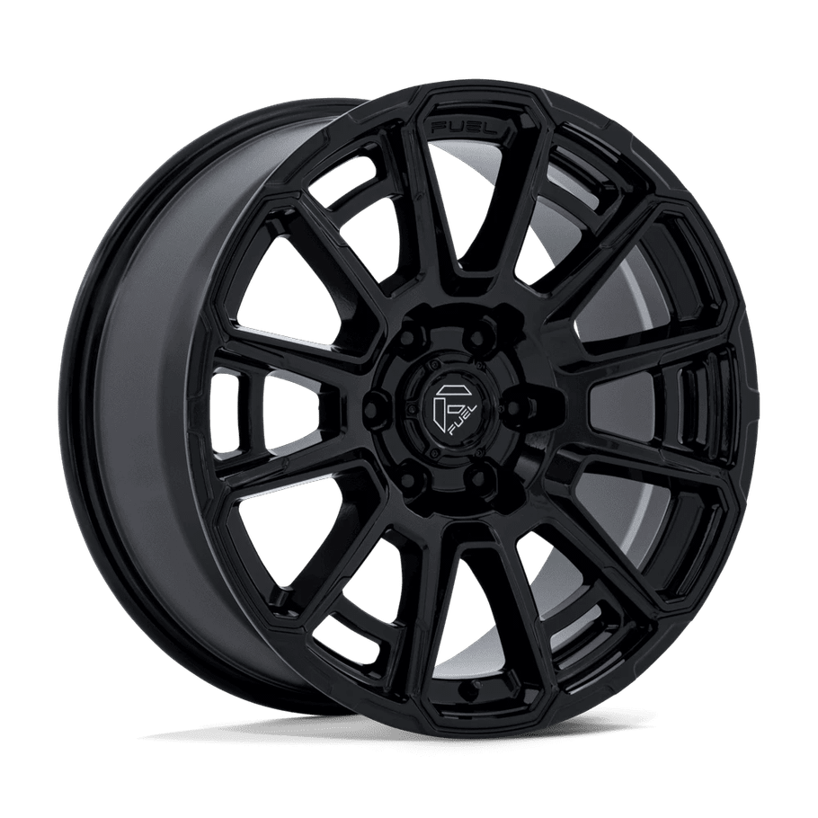 Fuel FC910 FOXHOUND 20x9 ET1 6x139.7 106.10mm GLOSS BLACK (Load Rated 1202kg)