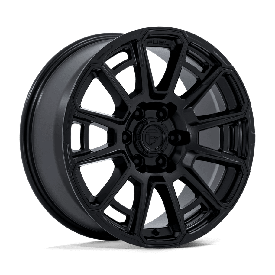Fuel FC910 FOXHOUND 20x9 ET1 6x139.7 106.10mm BLACKOUT (Load Rated 1202kg)