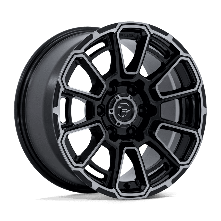 Fuel FC910 FOXHOUND 18x9 ET20 6x139.7 106.10mm GLOSS BLACK DARK TINTED CLEAR (Load Rated 1202kg)