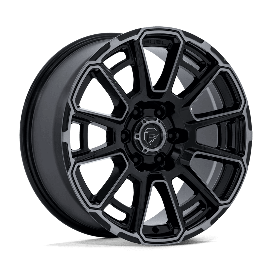Fuel FC910 FOXHOUND 20x9 ET20 6x139.7 106.10mm GLOSS BLACK DARK TINTED CLEAR (Load Rated 1202kg)