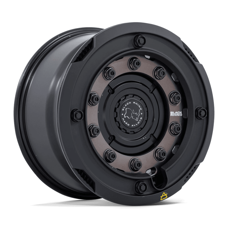 Black Rhino BR027 ARX 17x8 ET32 6x130/139.7 95.10mm MATTE BRONZE W/ MATTE BLACK RING (Load Rated 1678kg)